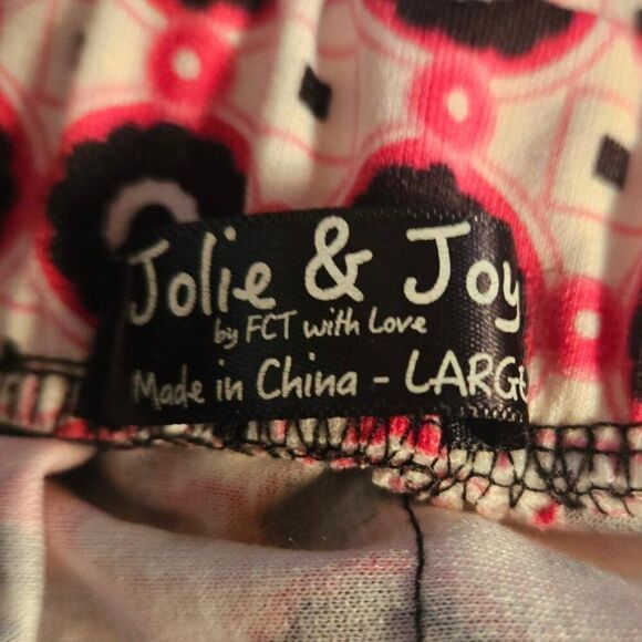 Jolie & Joy High Waist Skirt with Elastic Waistband Fuchsia Size Medium - Picture 5 of 5